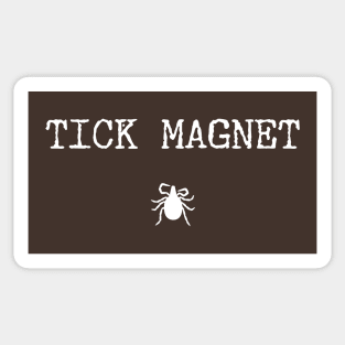 Tick Magnet Sticker